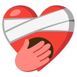 mending heart and yawning face