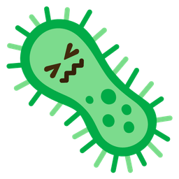 microbe and confounded face