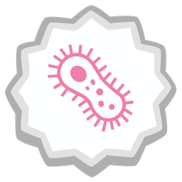 microbe and fish cake with swirl