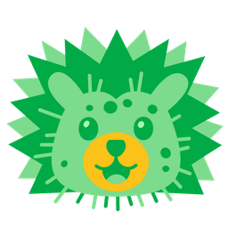 microbe and hedgehog