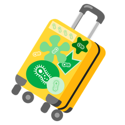 microbe and luggage