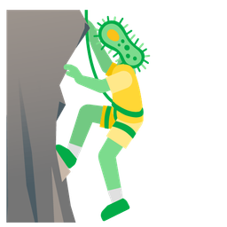 microbe and mountain