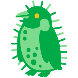 microbe and penguin