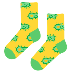 microbe and socks