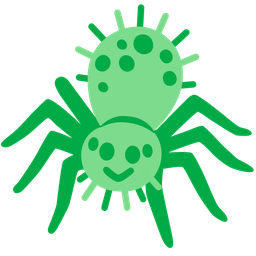 microbe and spider