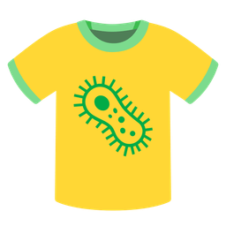 microbe and t-shirt