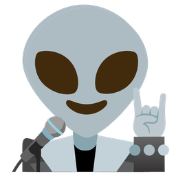 microphone and alien