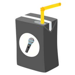 Microphone and Beverage box