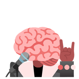 microphone and brain