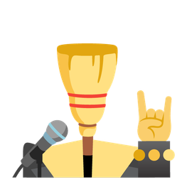 Microphone and Broom