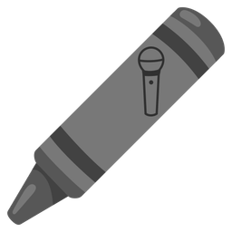 Microphone and Crayon