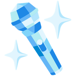 Microphone and Gem stone