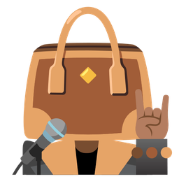 Microphone and Handbag