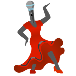 Microphone and High-heeled shoe