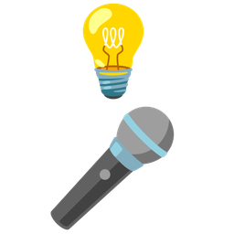 Microphone and Light bulb