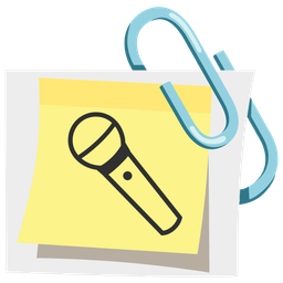 Microphone and Linked paperclips