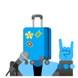 Microphone and Luggage