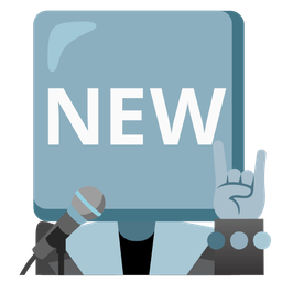 Microphone and NEW button