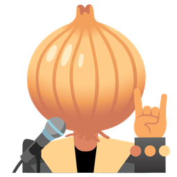 microphone and onion
