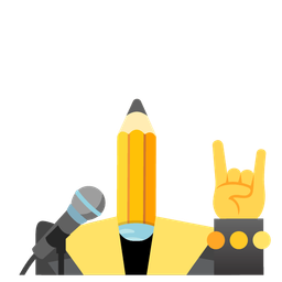 Microphone and Pencil