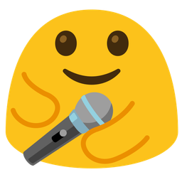 microphone and people hugging