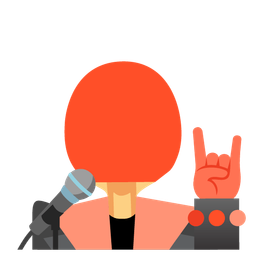 Microphone and Ping pong