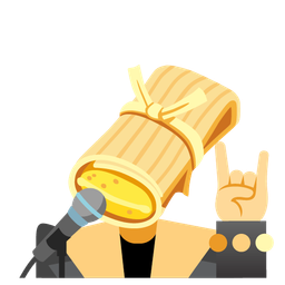 microphone and tamale