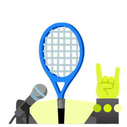 Microphone and Tennis