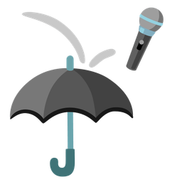 Microphone and Umbrella