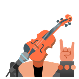 Microphone and Violin