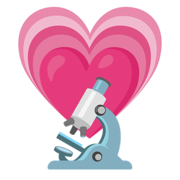 microscope and growing heart