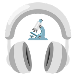 microscope and headphone