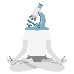 microscope and lotus