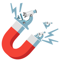 microscope and magnet