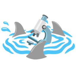 microscope and shark