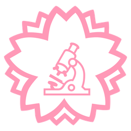 microscope and white flower