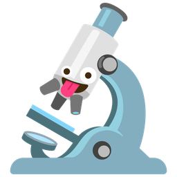 Microscope and Zany face