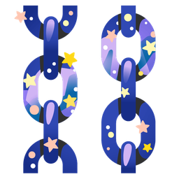 milky way and chains