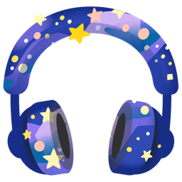 milky way and headphone