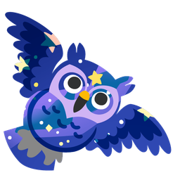 milky way and owl