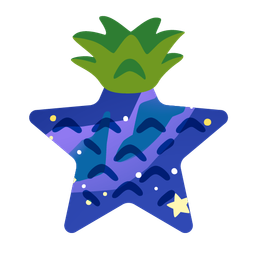 milky way and pineapple