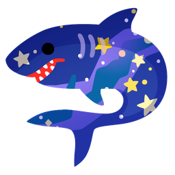 milky way and shark