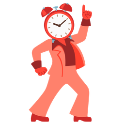 mirror ball and alarm clock