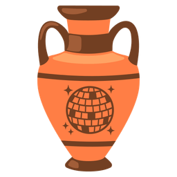 mirror ball and amphora