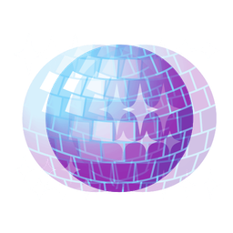 mirror ball and beating heart