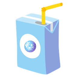 mirror ball and beverage box