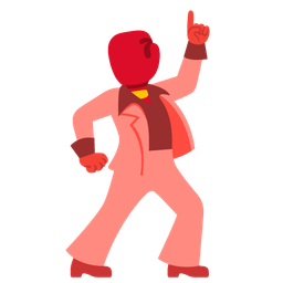 mirror ball and boxing glove