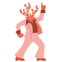 mirror ball and coral