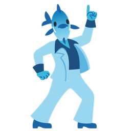 mirror ball and fish