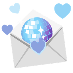 mirror ball and love letter